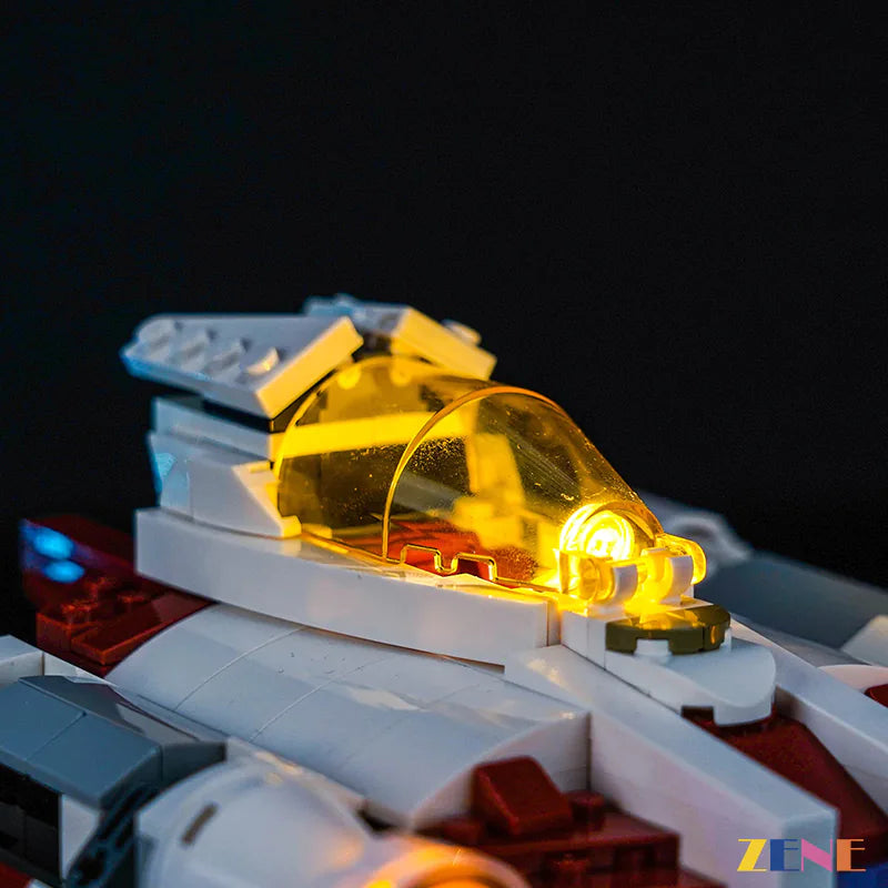 professional Star Wars light upgrade - ZENE Bricks Light Kit for LEGO® V19 Torrent Starfighter #75432