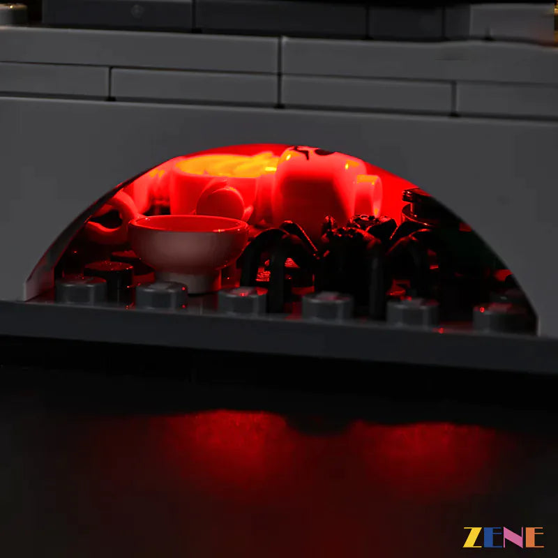 zene bricks Light Kit for LEGO Tim Burton's The Nightmare Before Christmas #21351 Ver2