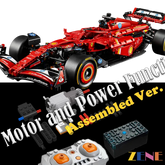 Power Functions Kit for LEGO Ferrari SF-24 F1 #42207 RC Motorized