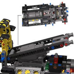 Power Functions Kit for LEGO Ferrari SF-24 F1 #42207 RC Motorized