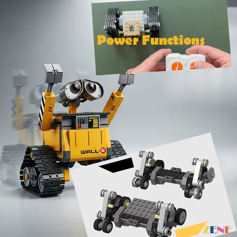zene bricks Power Functions Kit for LEGO WALL-E #43279