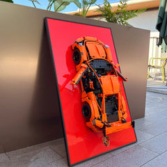 Technics' Photo Frame Display Board for LEGO Cars