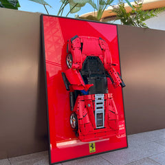 Technics' Photo Frame Display Board for LEGO Cars