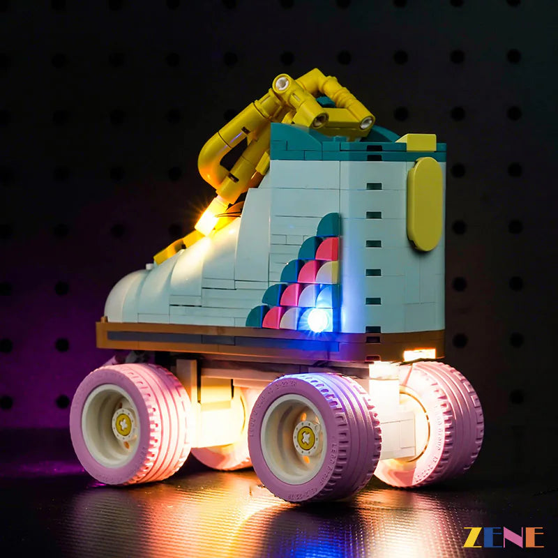 zene bricks Light Kit for LEGO Retro Roller Skate #31148