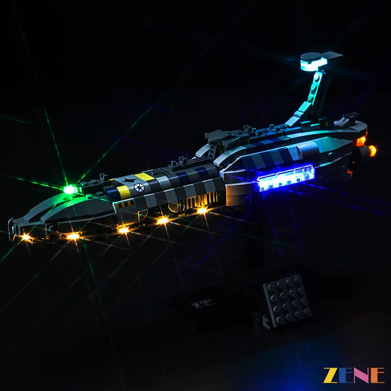 zene bricks Light Kit for LEGO Invisible Hand Star Wars #75377