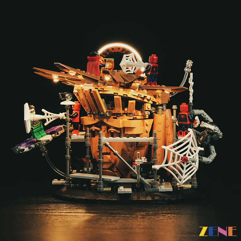 zene bricks Light Kit for LEGO Spider-Man Final Battle #76261