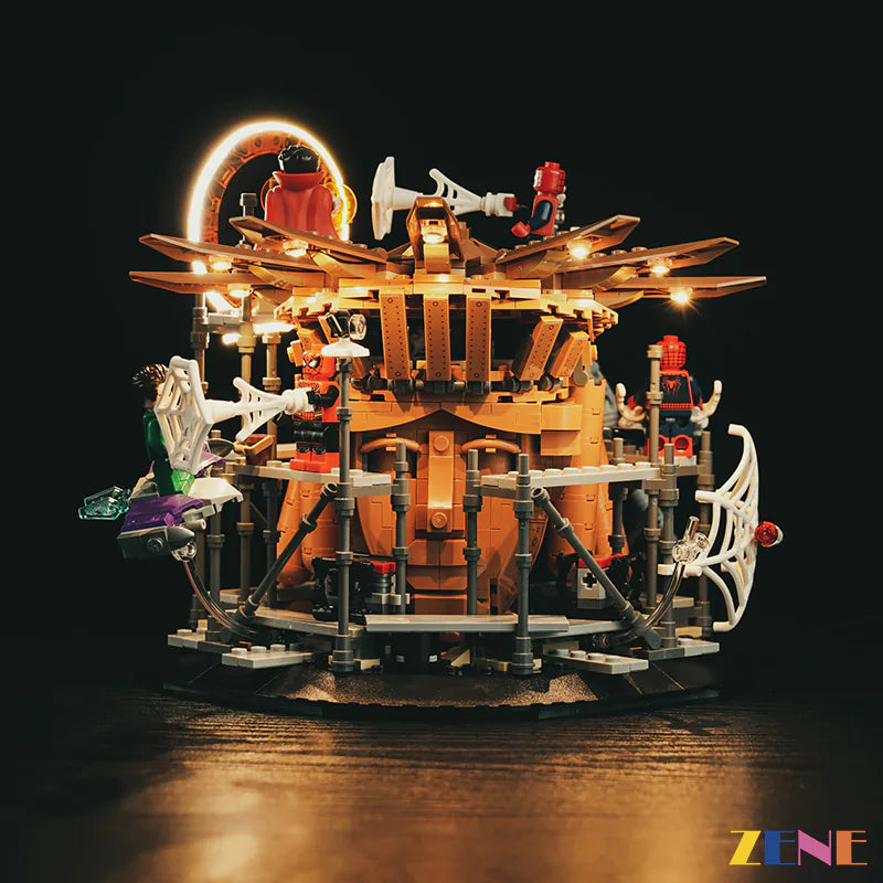 zene bricks Light Kit for LEGO Spider-Man Final Battle #76261