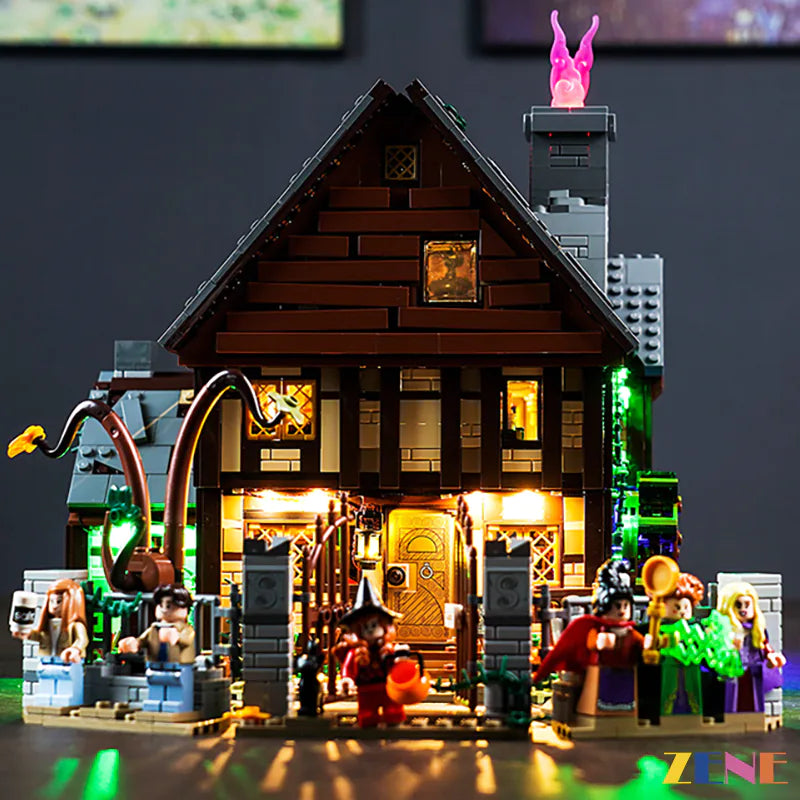 Light Kit for LEGO Disney Hocus Pocus Sanderson Sisters' Cottage