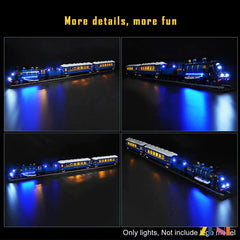 remote control luxury train lighting - ZENE Bricks Light Kit for LEGO® Orient Express Train #21344