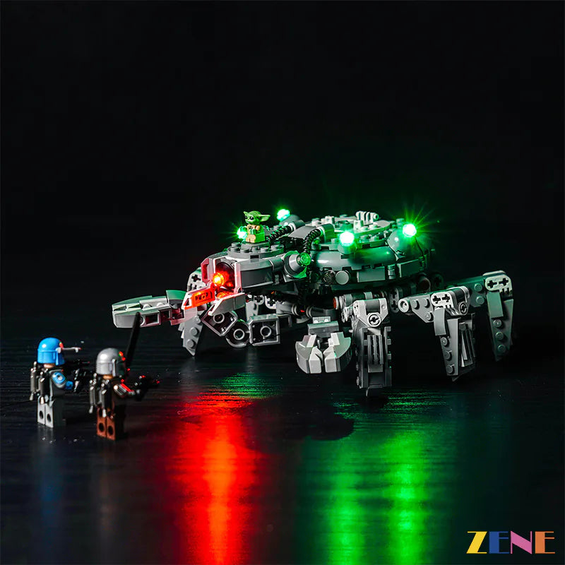zene bricks Light Kit for LEGO Spider Tank #75361