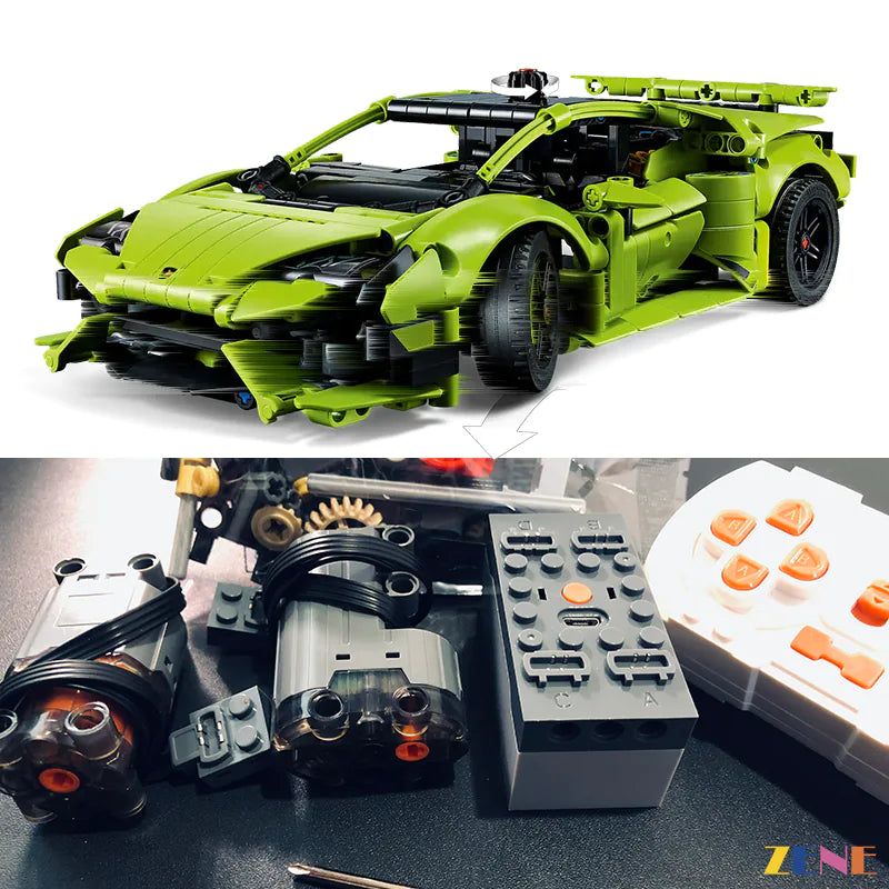 Power Functions for LEGO Lamborghini Huracan Tecnica 42161 RC Motoriz