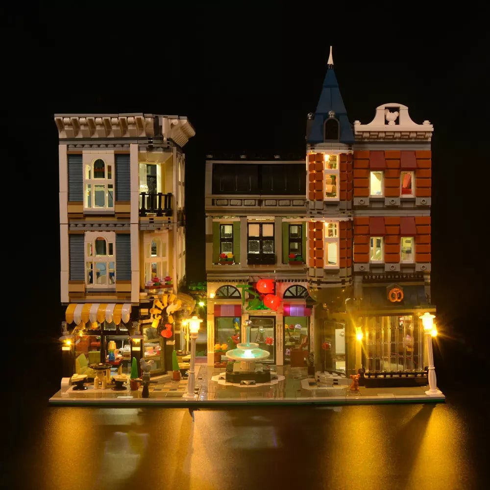 zene bricks Light Kit for Assembly Square #10255