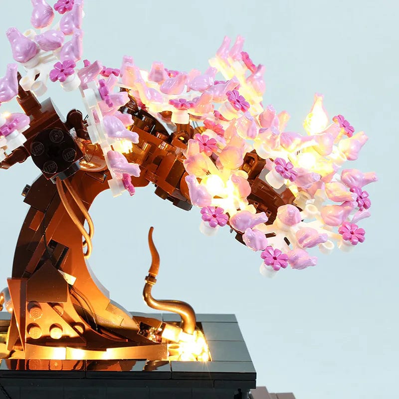 zene bricks LEGO Bonsai Tree 2nd Version #10281 Light Kit