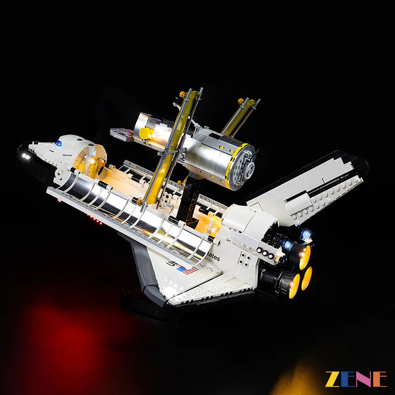 zene bricks LEGO NASA Space Shuttle Discovery #10283 Light Kit