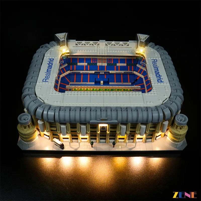 zene bricks LEGO Real Madrid – Santiago Bernabéu Stadium #10299 (Ver. 2) Light Kit