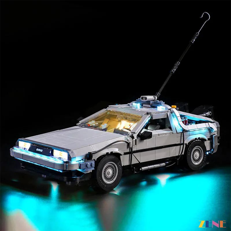 zene bricks LEGO Back to the Future Time Machine #10300 Light Kit