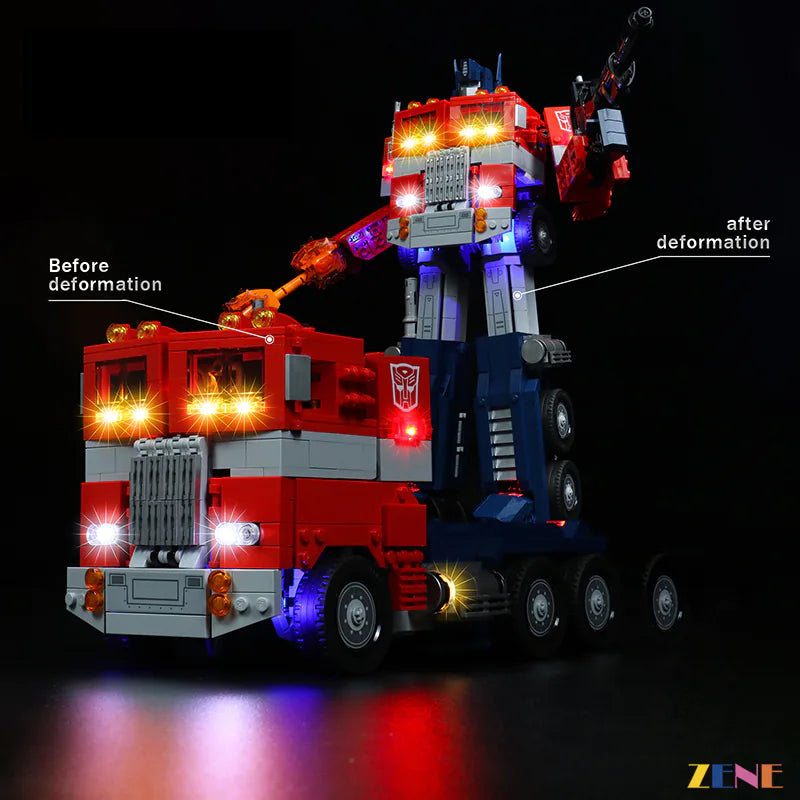 zene bricks LEGO Optimus Prime #10302 (Ver. 2) Light Kit