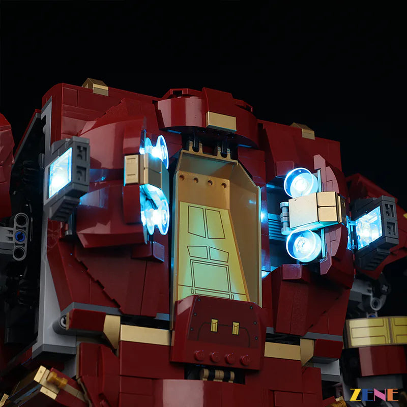 zene bricks LEGO The Hulkbuster #76210 Light Kit