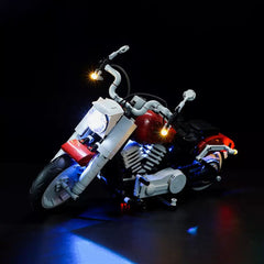 LEGO® Harley-Davidson® Fat Boy® #10269 (Wheel Blue) Light Kit