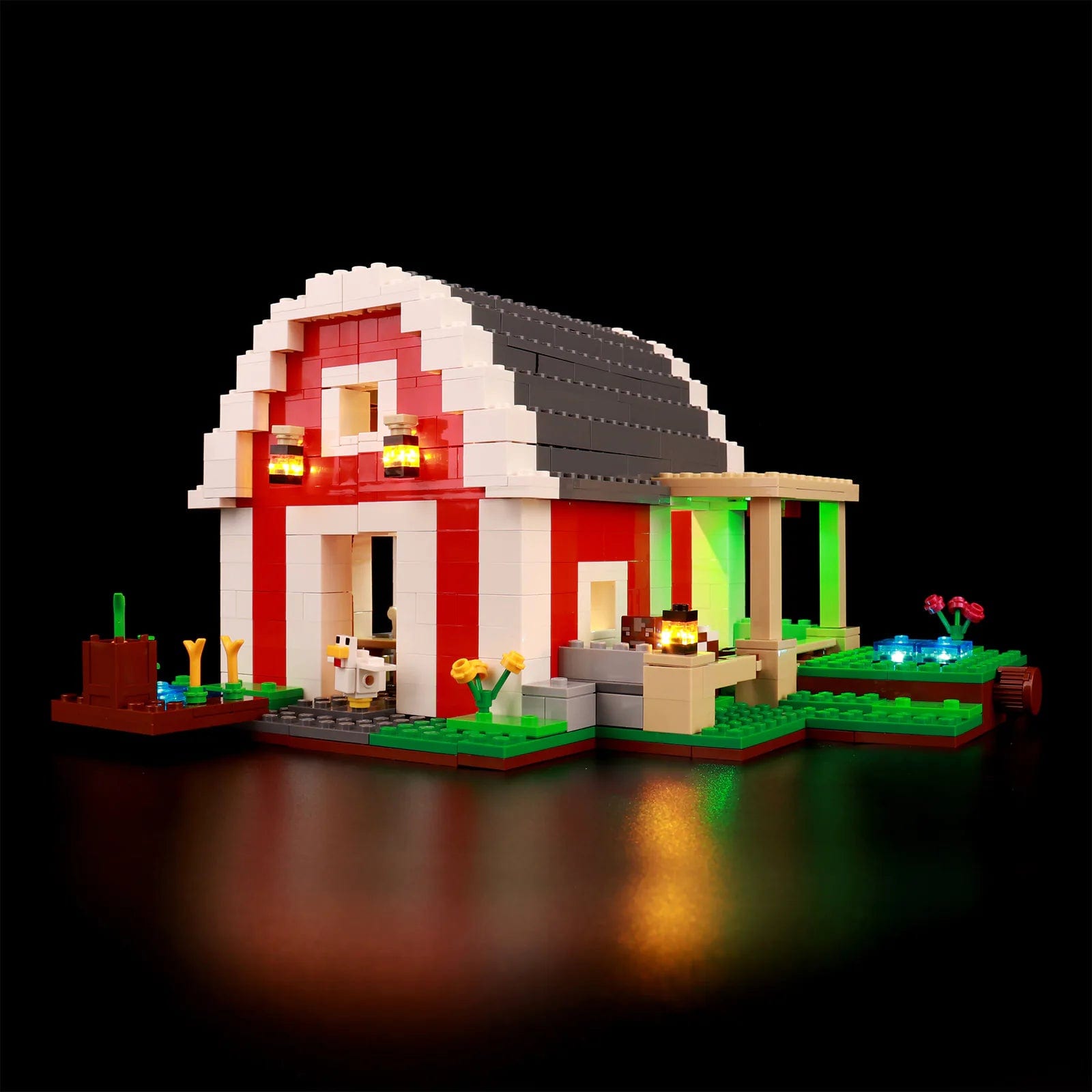 zene bricks LEGO The Red Barn #21187 Light Kit