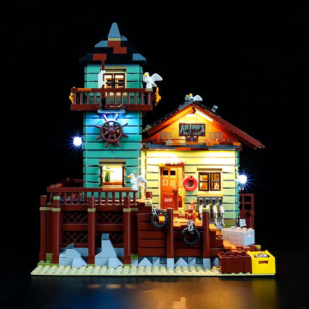 zene bricks LEGO Old Fishing Store #21310 Light Kit