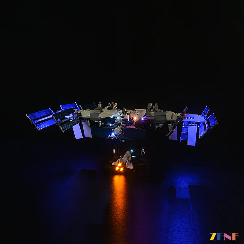 zene bricks LEGO International Space Station #21321 Light Kit