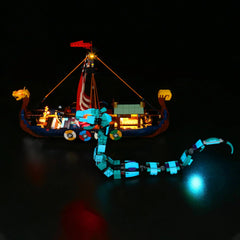 Lego Viking Ship and Midgard Serpent