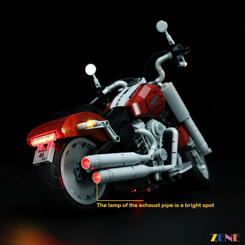 zene bricks LEGO Harley-Davidson® Fat Boy® #10269 Light Kit