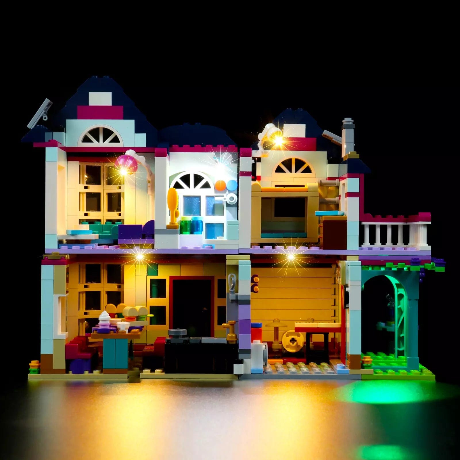 zene bricks LEGO Andrea's Family House #41449 Light Kit
