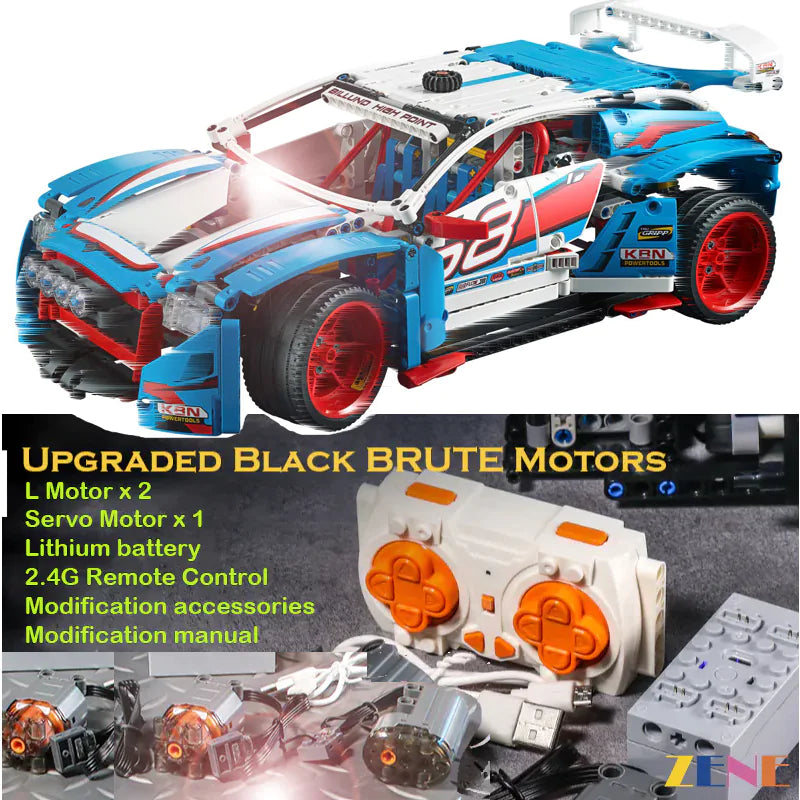 zene bricks Power Functions Kit for LEGO Rally Car #42077 Motor