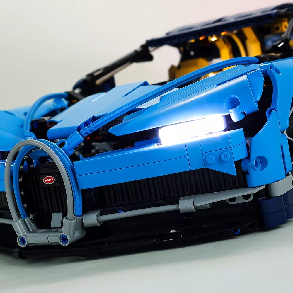 zene bricks Light Kit for LEGO Technic™ Bugatti Chiron #42083 (Ver.2)