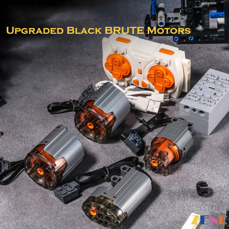 zene bricks Power Functions Kit for LEGO Ferrari Daytona SP3 #42143 Motor
