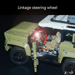 Lego Land Rover Classic Defender W Light Kit
