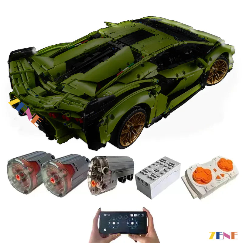 Lego lamborghini sian remote control hotsell