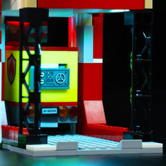 Lego City Fire Station Set 60320 With Garage