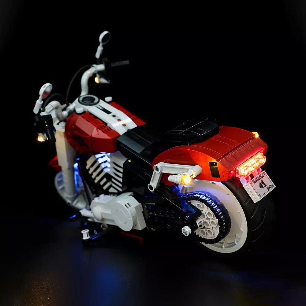 zene bricks Light Kit for Harley-Davidson® Fat Boy® #10269 (Wheel Blue)