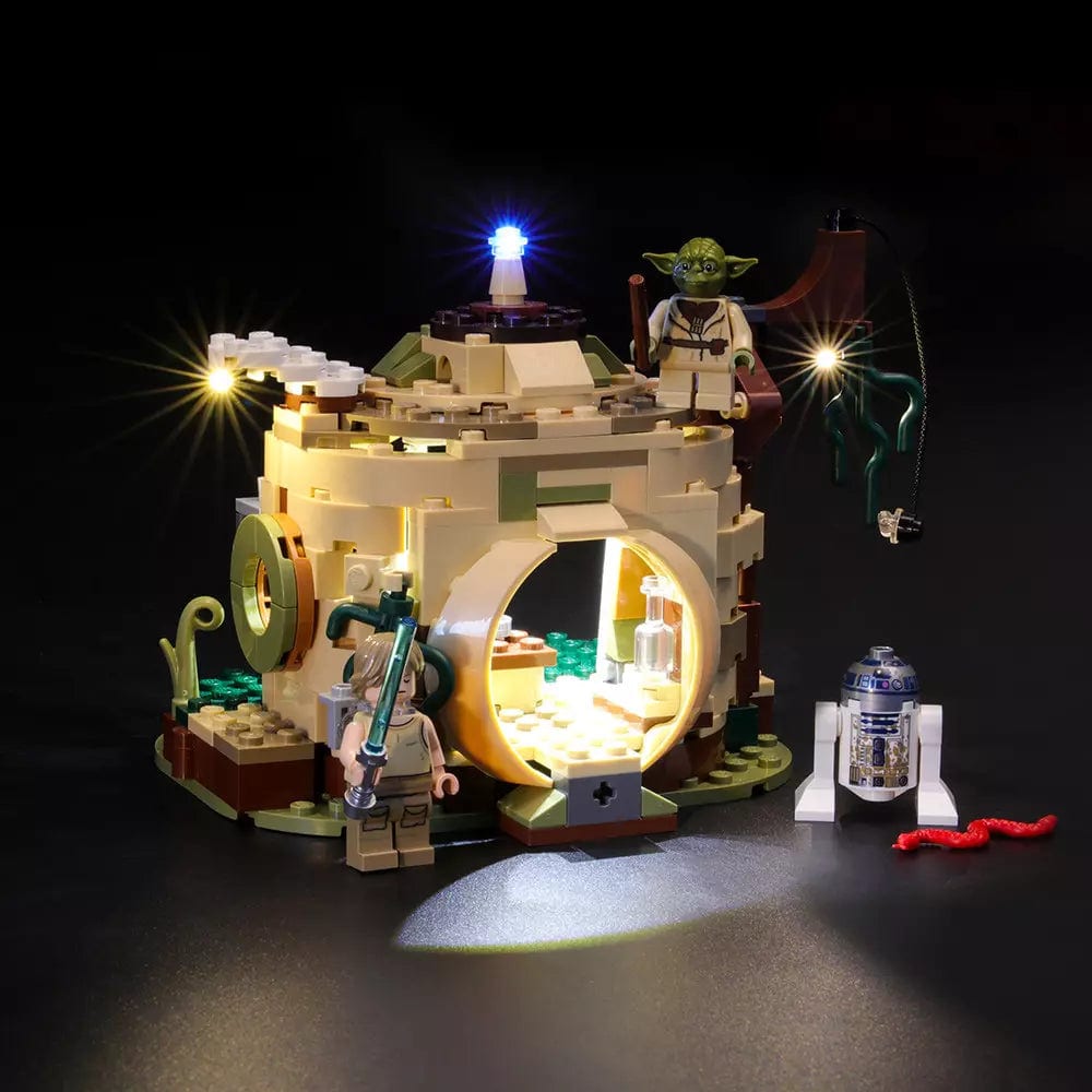 zene bricks LEGO Yoda's Hut #75208 Light Kit