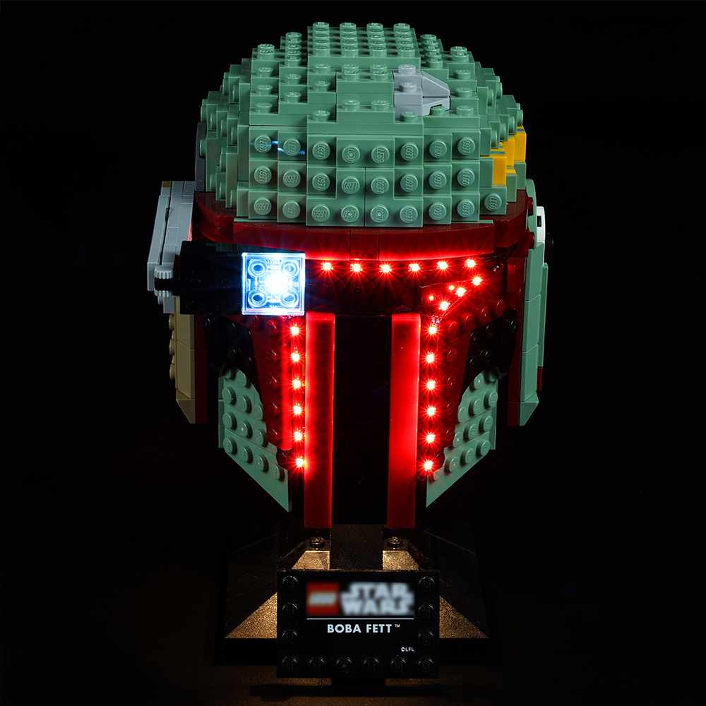 zene bricks LEGO Boba Fett Helmet #75277 Light Kit