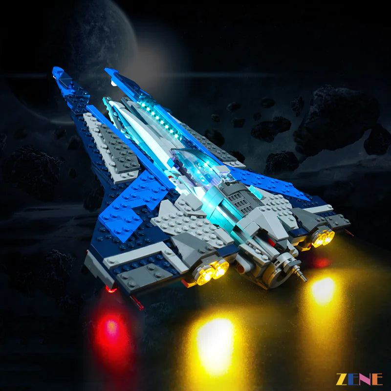 zene bricks LEGO Mandalorian Starfighter™ #75316 Light Kit