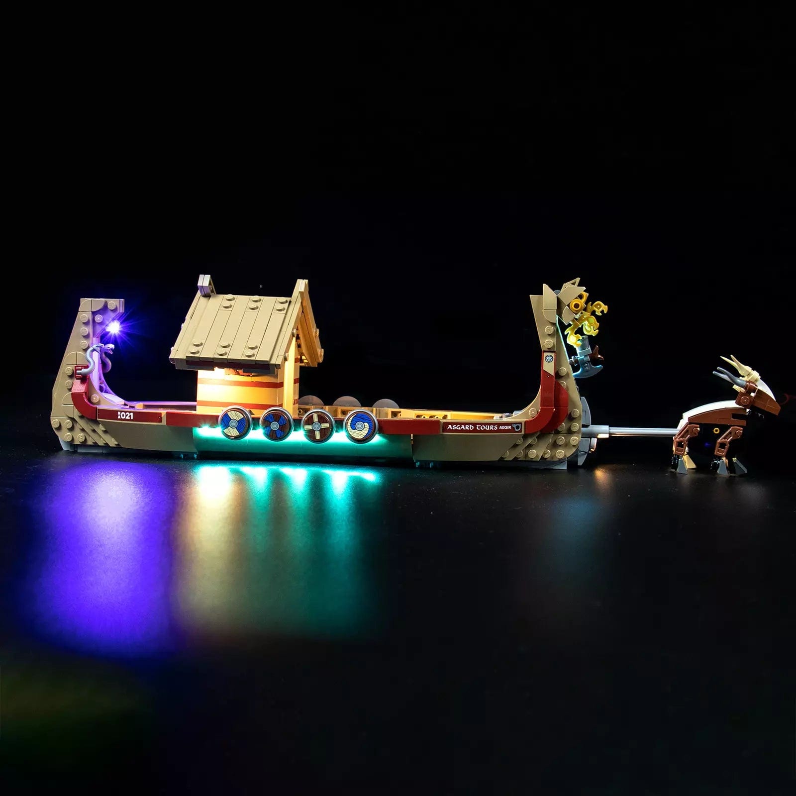 zene bricks LEGO The Goat Boat #76208 Light Kit