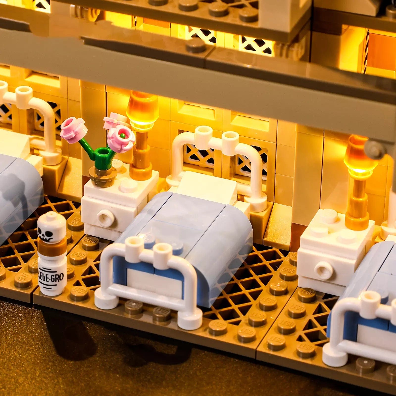 zene bricks LEGO Hospital Wing #76398 Light Kit