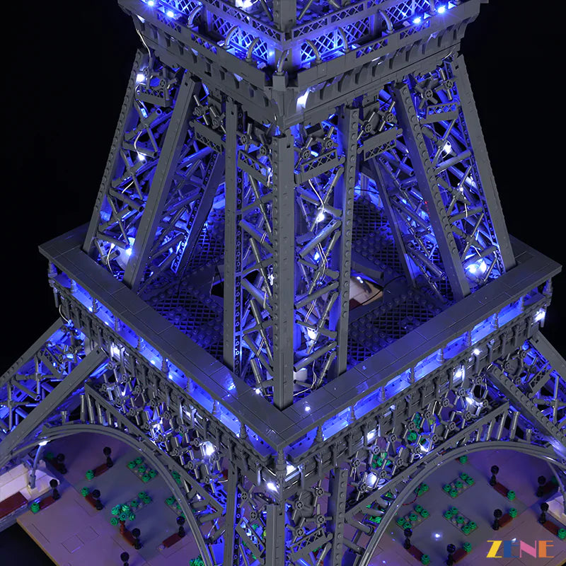 zene bricks LEGO Eiffel Tower #10307 Light Kit Multicolor (RGB Ver.)
