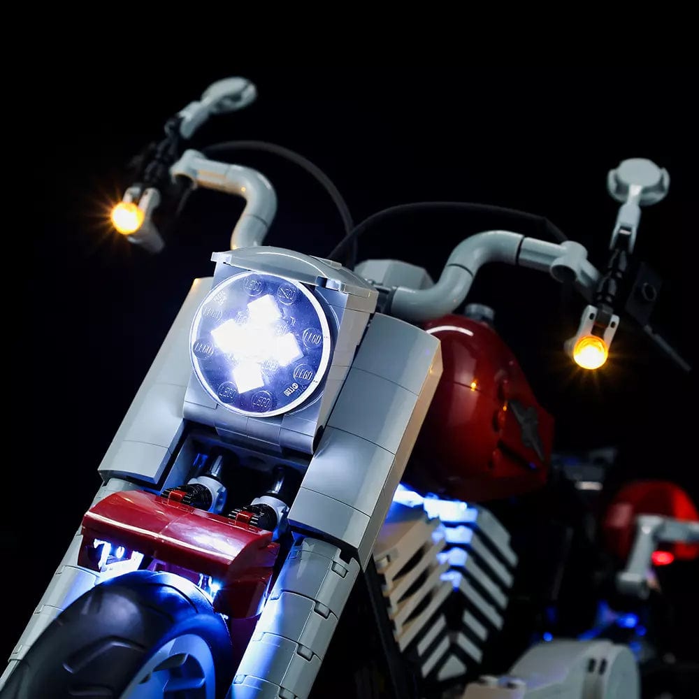 zene bricks Light Kit for Harley-Davidson® Fat Boy® #10269 (Wheel Blue)