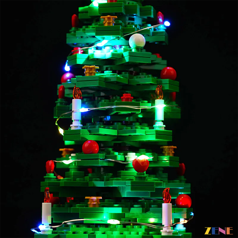 zene bricks LEGO Christmas Tree #40573 Light Kit