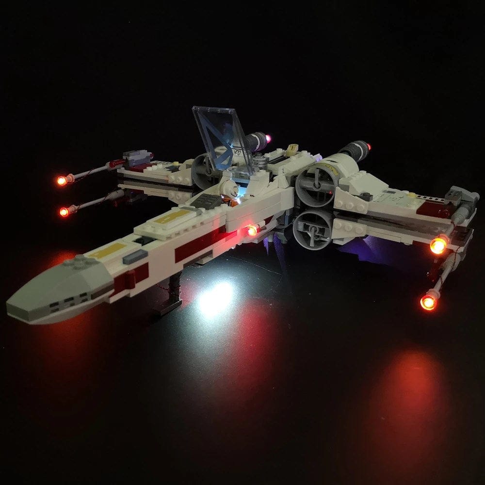 zene bricks LEGO Star War X-Wing Star fighter #75218 Light Kit