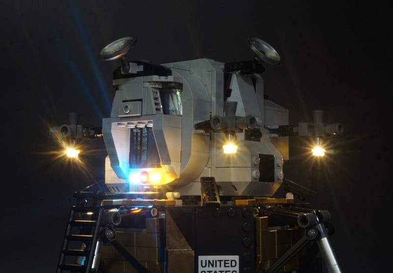 zene bricks LEGO Apollo 11 Lunar Lander #10266 Light Kit