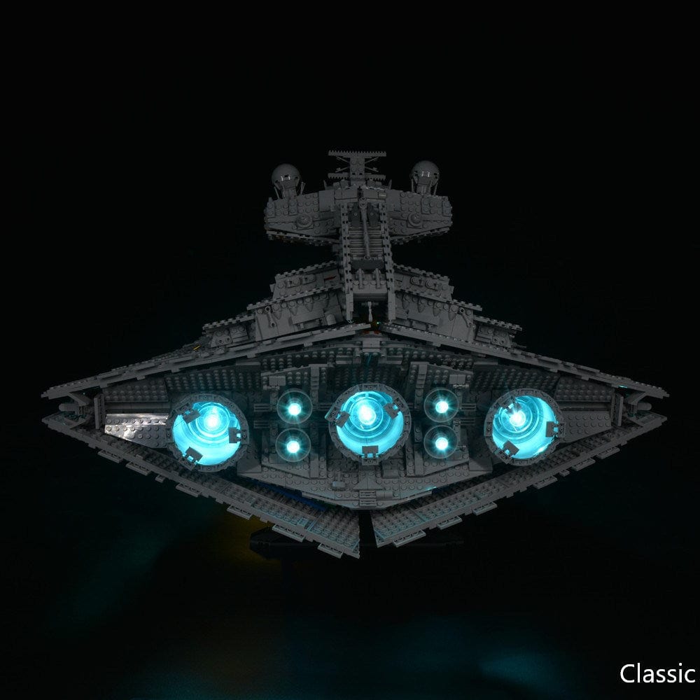 zene bricks LEGO Imperial Star Destroyer #75252 Light Kit