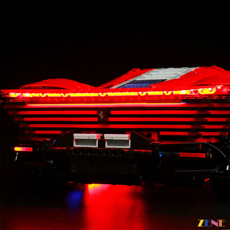 zene bricks LEGO Ferrari Daytona SP3 #42143 (Ver. 3) Light Kit