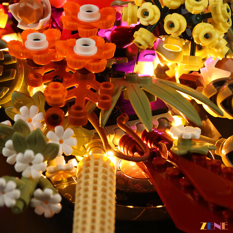 zene bricks LEGO Dried Flower Centerpiece #10314 Light Kit