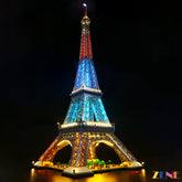 Lego Eiffel Tower 2023 w Light Kit